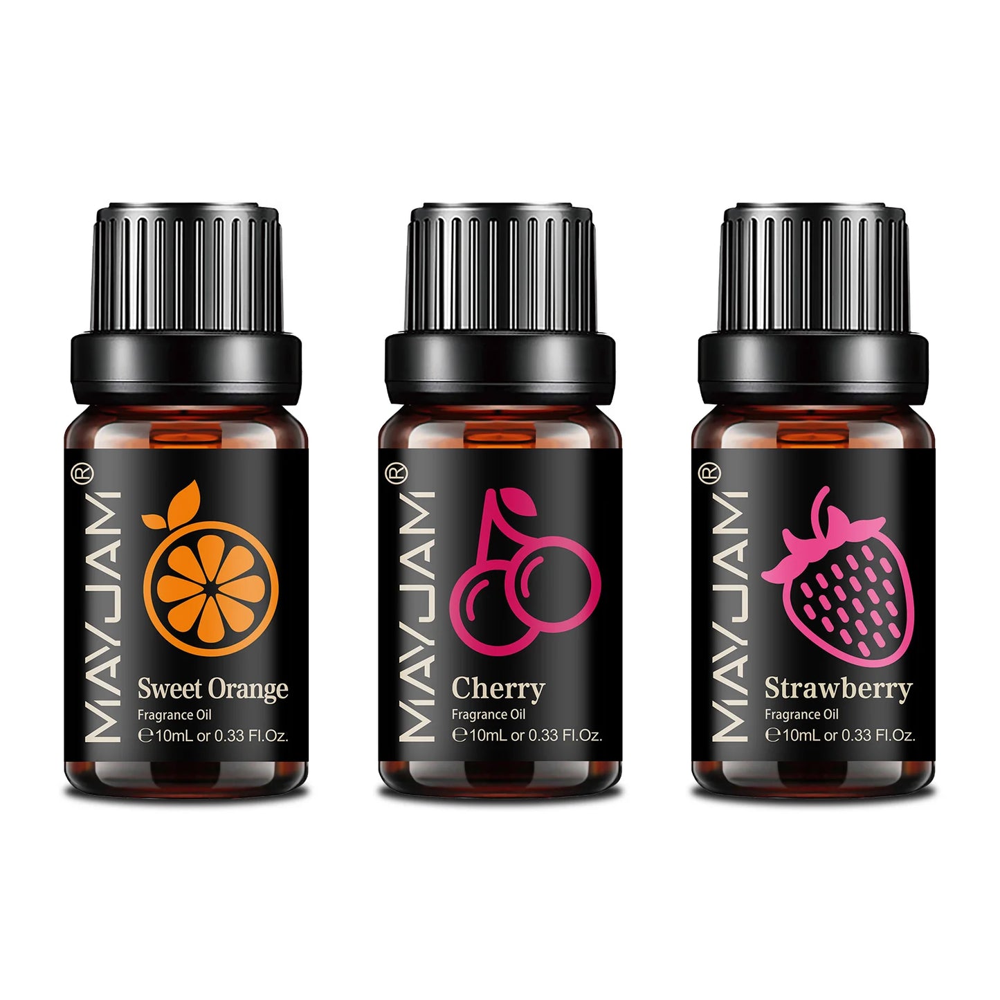 Fruit Essential Oil 10Ml Cherry Banana Papaya Grape Litchi Guava Kiwifruit Pear Fig Fragrance Oil for Diffuser Candle