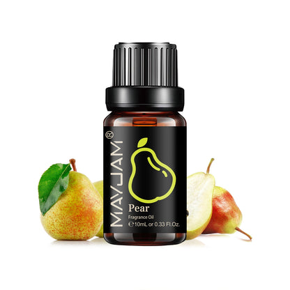 Fruit Essential Oil 10Ml Cherry Banana Papaya Grape Litchi Guava Kiwifruit Pear Fig Fragrance Oil for Diffuser Candle