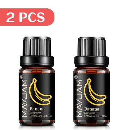Fruit Essential Oil 10Ml Cherry Banana Papaya Grape Litchi Guava Kiwifruit Pear Fig Fragrance Oil for Diffuser Candle
