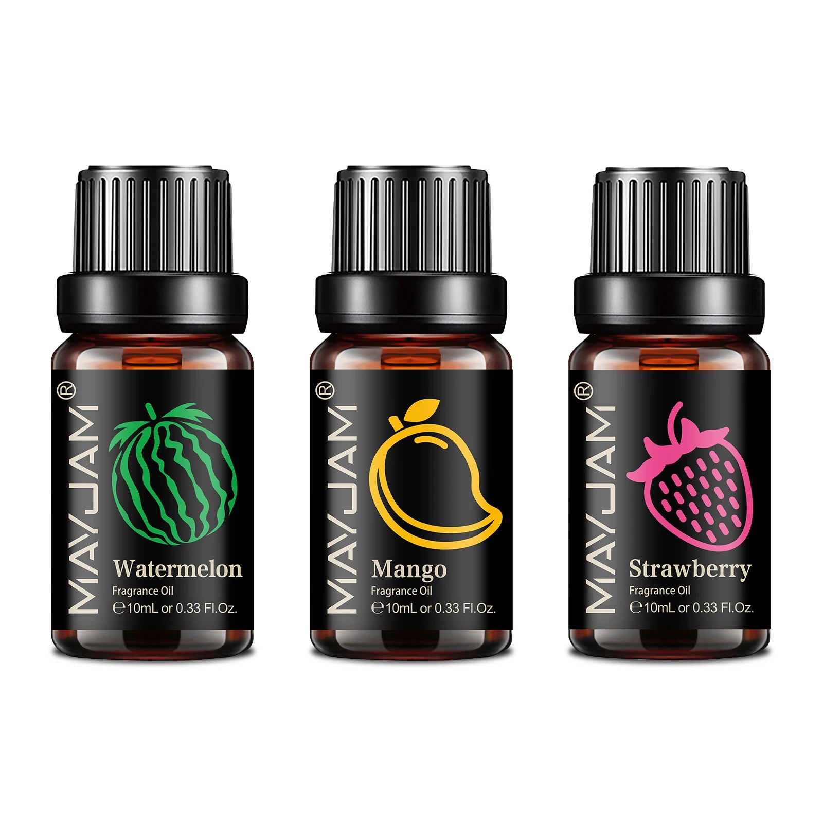 Fruit Essential Oil 10Ml Cherry Banana Papaya Grape Litchi Guava Kiwifruit Pear Fig Fragrance Oil for Diffuser Candle