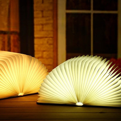Three-Color Creative Led Wooden Boy Lamp