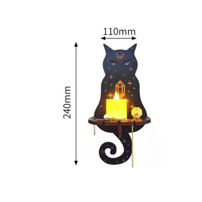 Wall Shelf Stone Wall Shelf Hand Wooden Display Stand Hanging Candle Holder Wall Decor Shelves Home Decoration Shelf Decor