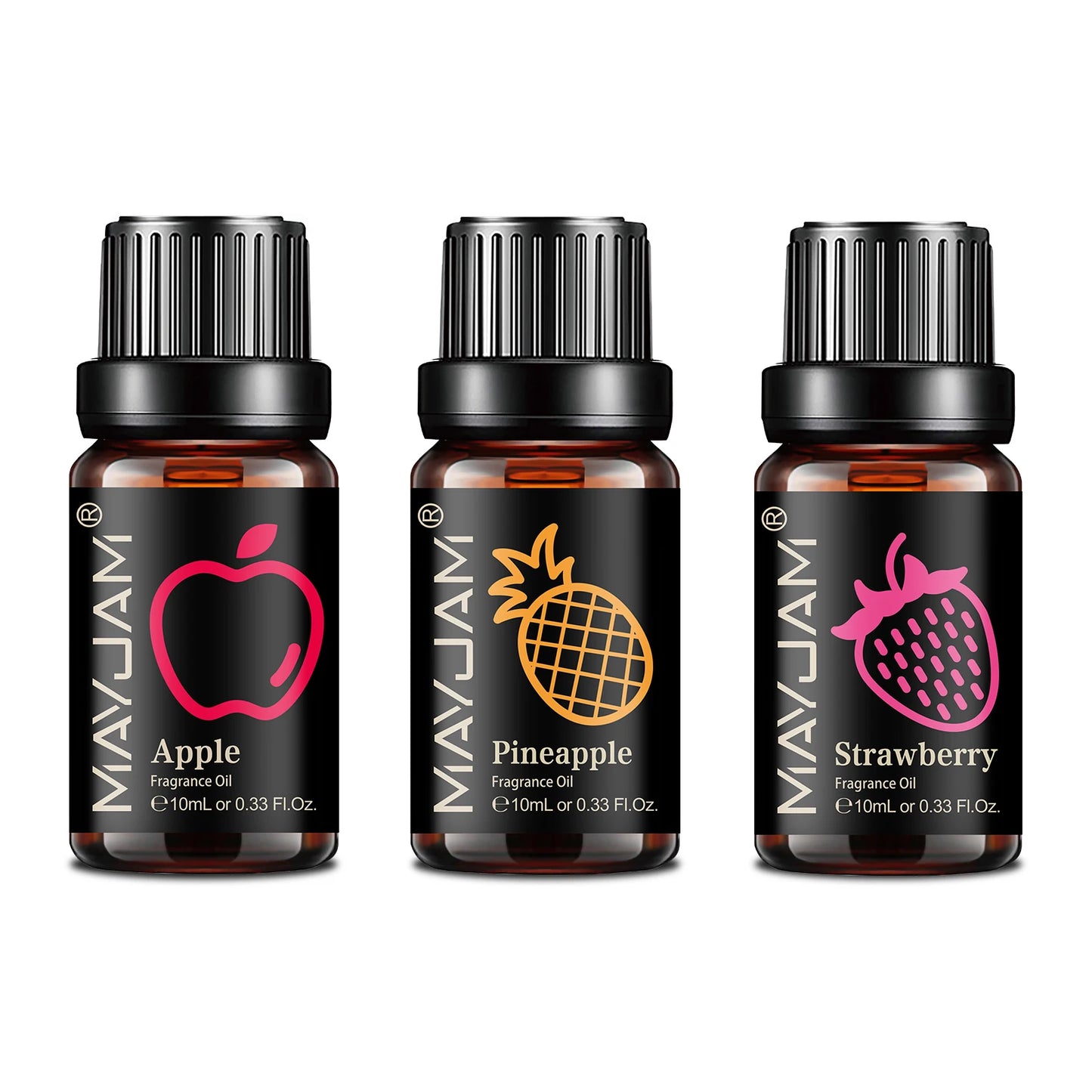 Fruit Essential Oil 10Ml Cherry Banana Papaya Grape Litchi Guava Kiwifruit Pear Fig Fragrance Oil for Diffuser Candle